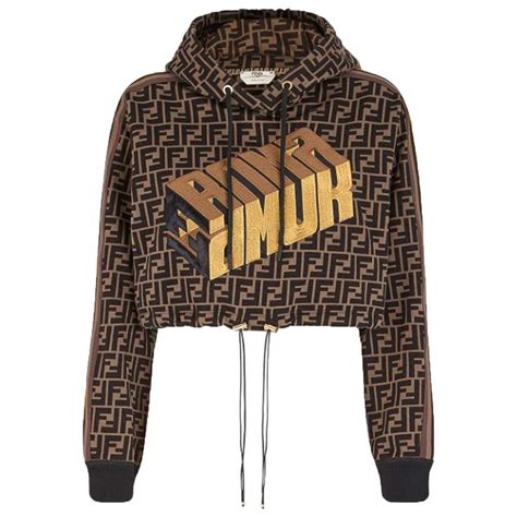 fendi roma hoodie|fendi hoodie selfridges.